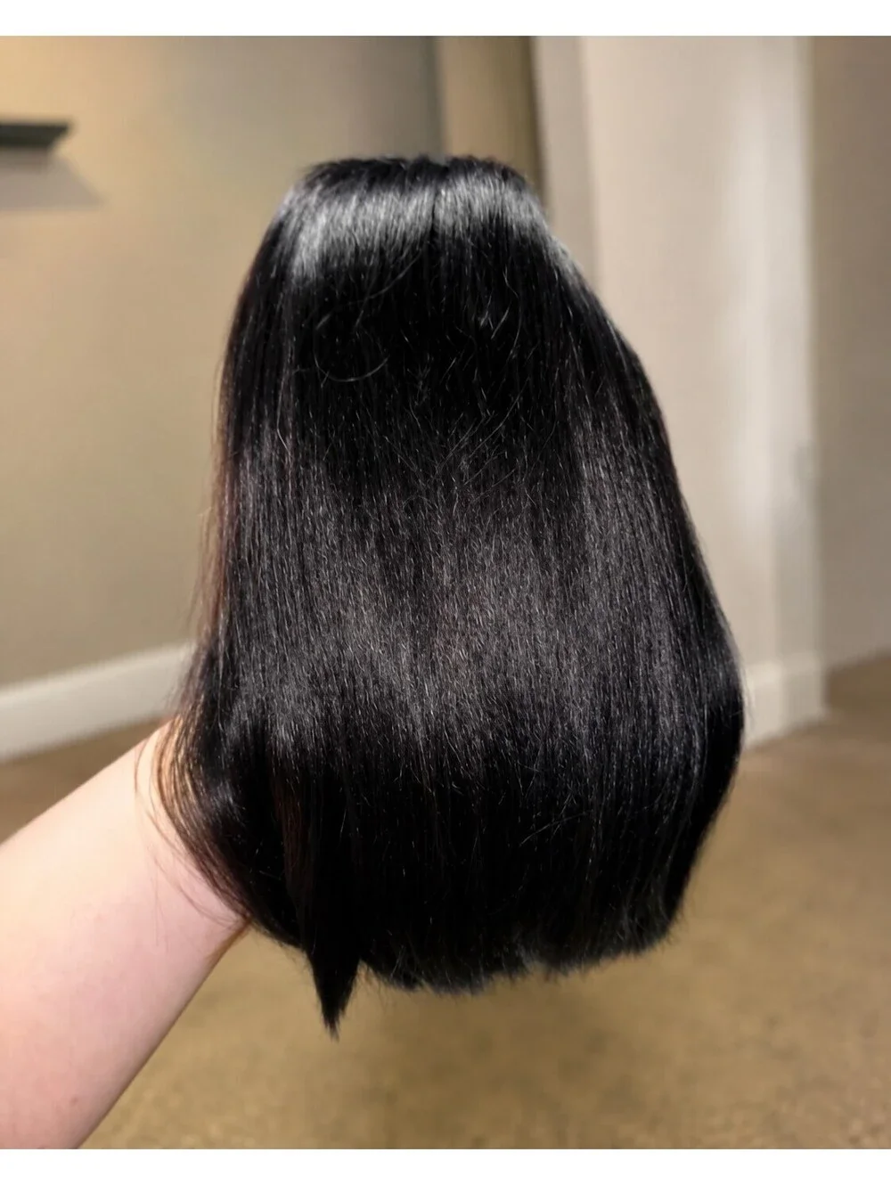 Toyotress 100% Human Hair Bob Wig with Bangs 10